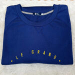 Sweat Le Slip Français le grand bain homme bleu roi taille L — vue 15