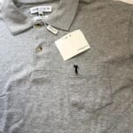 Polo manches longues Marton Roth homme gris chiné taille M — vue 4