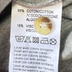 Polo manches longues Marton Roth homme gris chiné taille M — vue 6