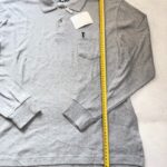 Polo manches longues Marton Roth homme gris chiné taille M — vue 7