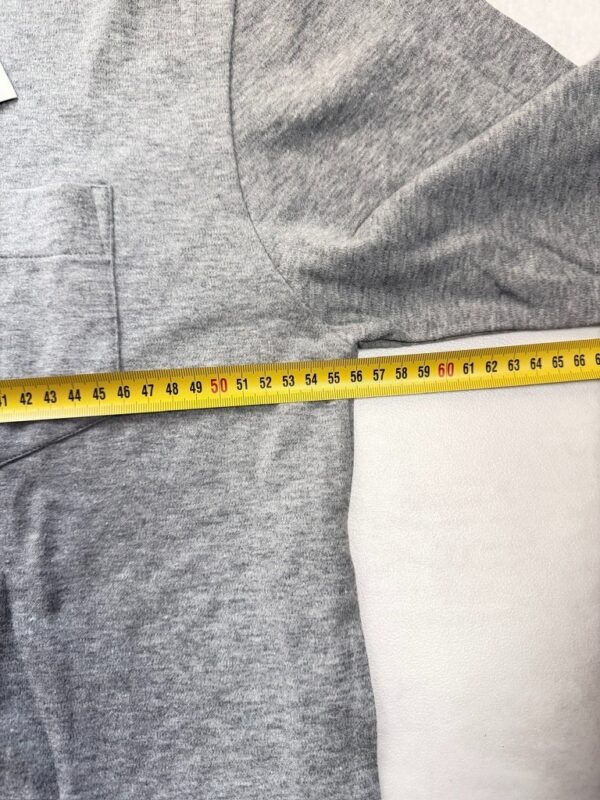 Polo manches longues Marton Roth homme gris chiné taille M — vue 8