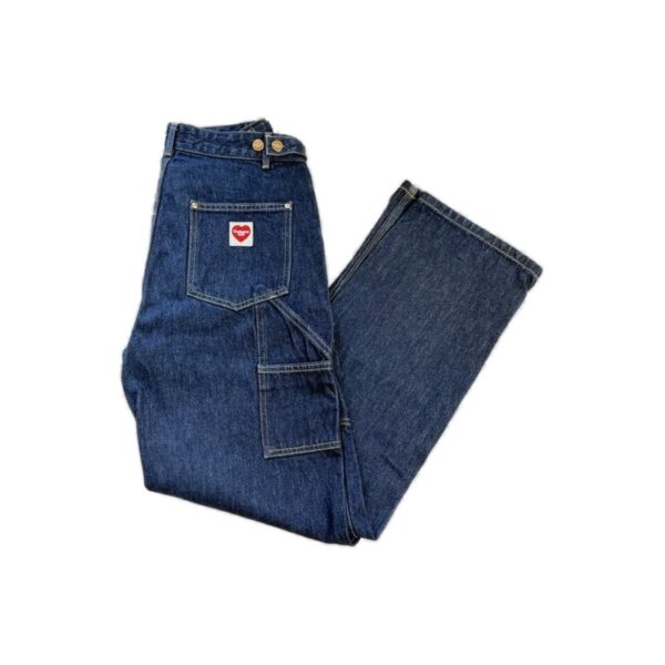 Pantalon de travail en jean Carhartt WIP femme bleu indigo taille 38 — vue 5