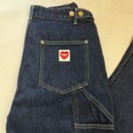 Pantalon de travail en jean Carhartt WIP femme bleu indigo taille 38 — vue 6