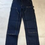 Pantalon de travail en jean Carhartt WIP femme bleu indigo taille 38 — vue 7
