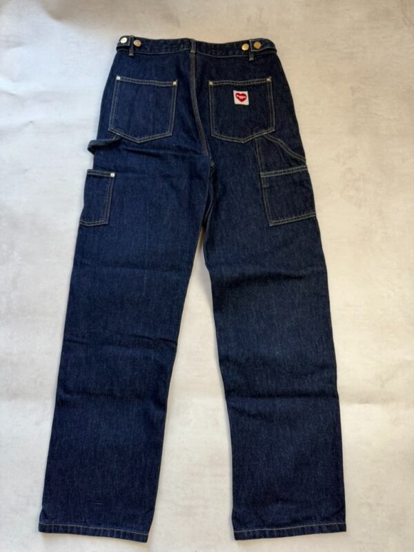 Pantalon de travail en jean Carhartt WIP femme bleu indigo taille 38 — vue 13