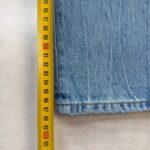 Jean droit déchiré Bizzbee femme bleu délavé taille T38 — vue 5