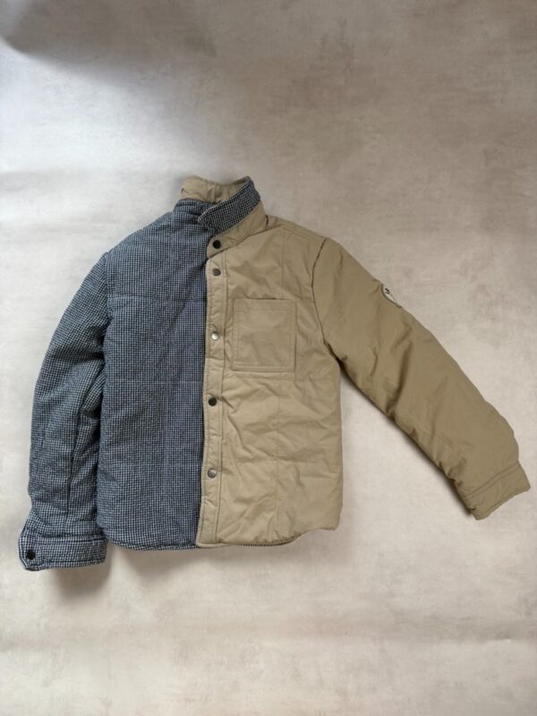 Veste matelassée réversible enfant IKKS beige taille 8 ans — vue 3