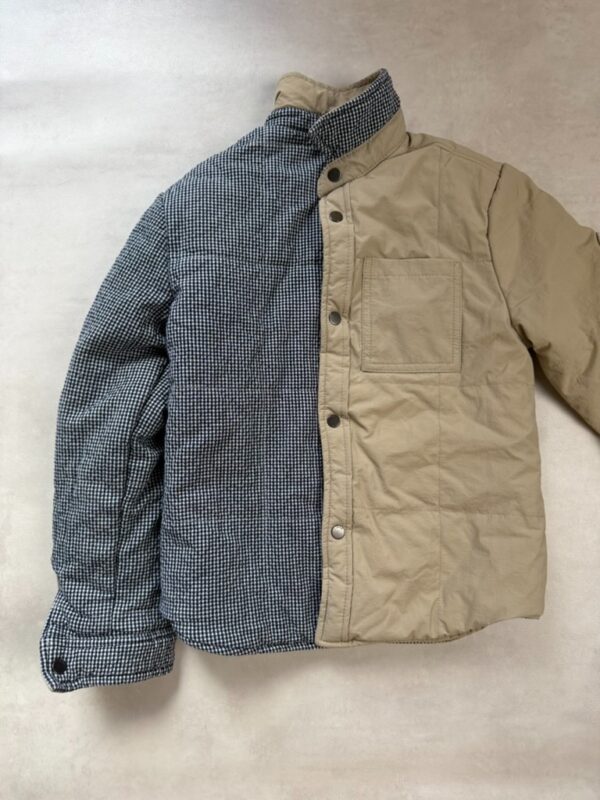Veste matelassée réversible enfant IKKS beige taille 8 ans — vue 4