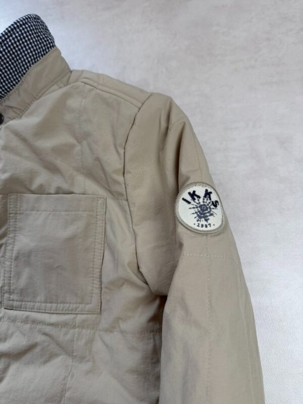 Veste matelassée réversible enfant IKKS beige taille 8 ans — vue 5