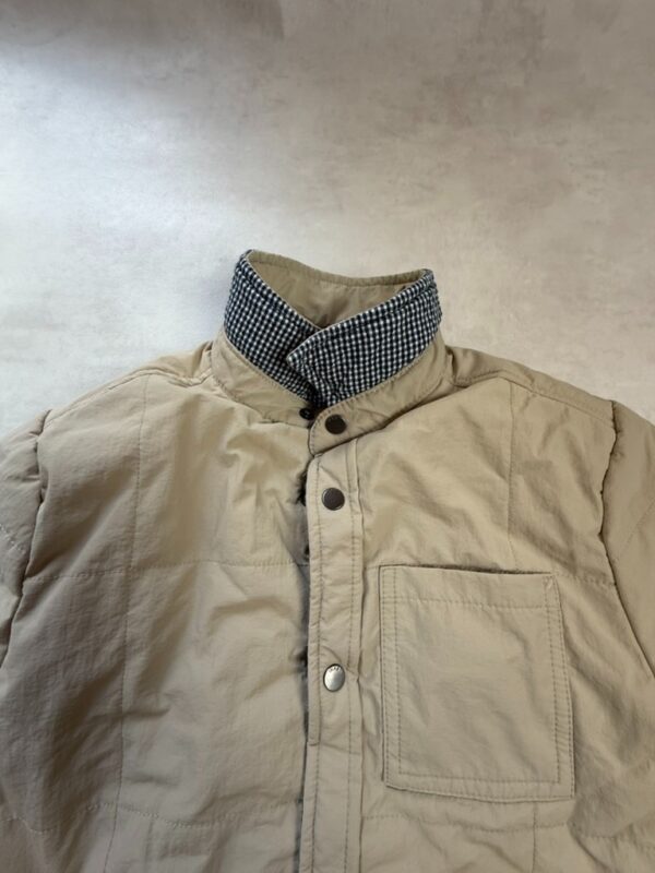 Veste matelassée réversible enfant IKKS beige taille 8 ans — vue 7