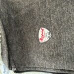 Sweat à capuche zippé doublé Bonpoint unisexe gris anthracite chiné taille 12 ans — vue 6