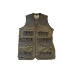 Gilet de chasse Percussion savane homme kaki taille S