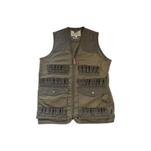 Gilet de chasse Percussion savane homme kaki taille S