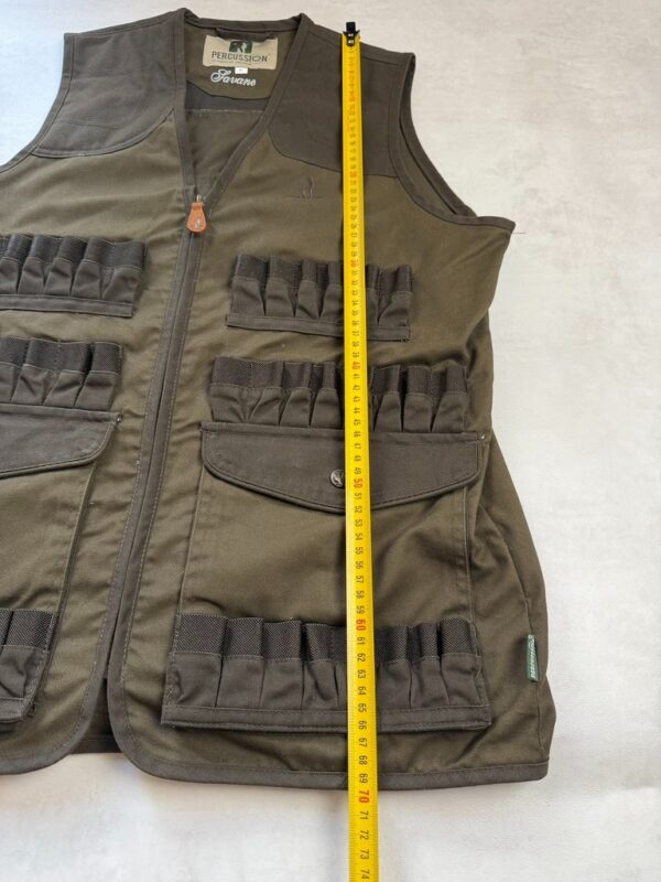Gilet de chasse Percussion savane homme kaki taille S — vue 6