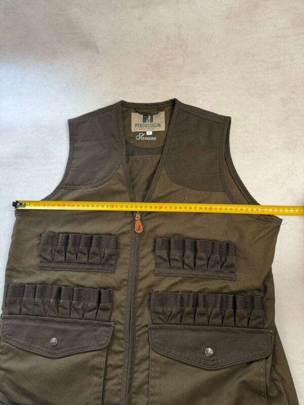 Gilet de chasse Percussion savane homme kaki taille S — vue 7