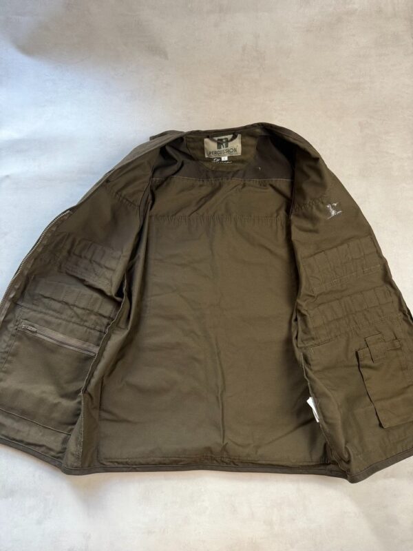 Gilet de chasse Percussion savane homme kaki taille S — vue 10
