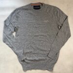 Pull à col rond Superdry homme gris chiné taille S — vue 2