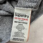 Pull à col rond Superdry homme gris chiné taille S — vue 8