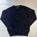 Pull col rond Brice homme bleu marine taille S — vue 2