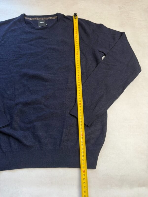 Pull col rond Brice homme bleu marine taille S — vue 5