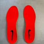Paire de semelles intérieures de football Nike unisexe orange taille 45 — vue 2