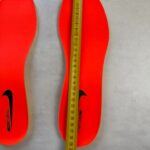 Paire de semelles intérieures de football Nike unisexe orange taille 45 — vue 3