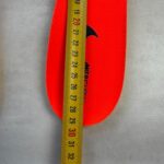 Paire de semelles intérieures de football Nike unisexe orange taille 45 — vue 4