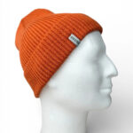 Bonnet Ayacucho Georges Beanie orange foncé — vue 2
