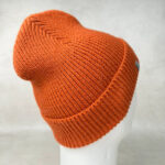 Bonnet Ayacucho Georges Beanie orange foncé — vue 4