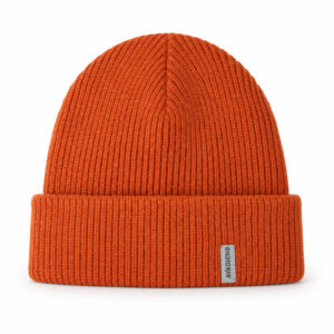 Bonnet Ayacucho Georges Beanie unisexe orange foncé taille TU