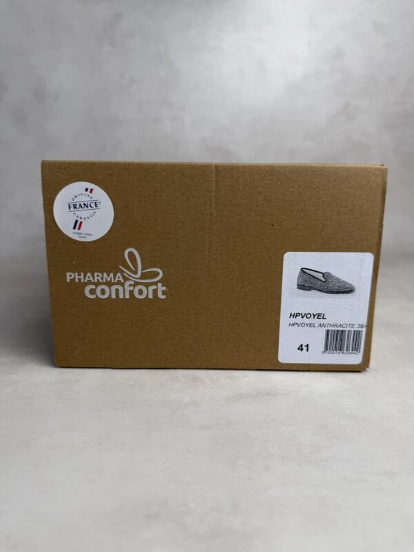 Pantoufles d'intérieur La Vague HPVOYEL homme anthracite taille 41 — vue 8