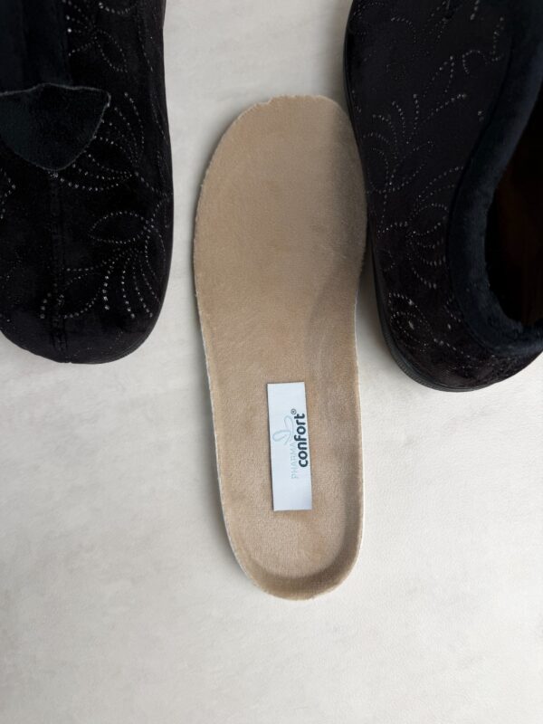 Chaussons montants Pharma Confort Bijou femme noir taille 39 — vue 6