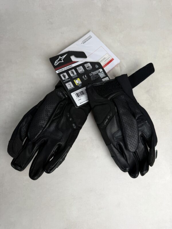 Gants de moto Alpinestars Celer V3 unisexe noir taille S — vue 4