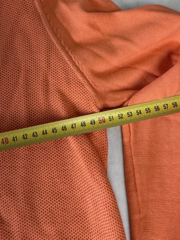 Pull homme à col montant zippé NZA New Zealand Auckland orange caramel taille M — vue 4
