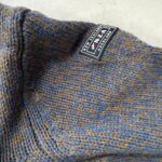 Pull col camionneur NZA New Zealand Auckland Frederick homme bleu chiné/marron taille M — vue 6