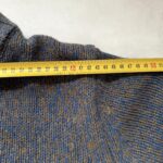 Pull col camionneur NZA New Zealand Auckland Frederick homme bleu chiné/marron taille M — vue 11