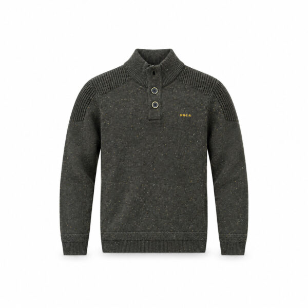 Pull à col montant NZA New Zealand Auckland Conor homme vert bouteille taille M