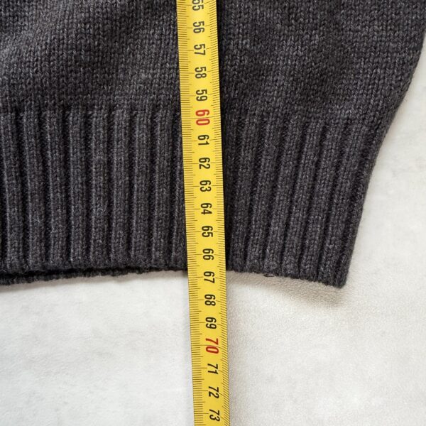 Pull col montant à boutons NZA New Zealand Auckland homme marron chiné taille M — vue 12