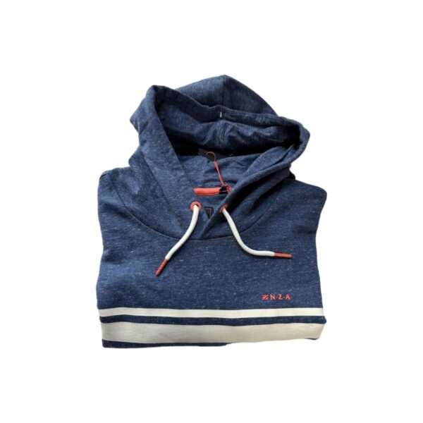 Sweat à capuche NZA New Zealand Auckland Hine Rere homme bleu marine chiné taille 3XL — vue 2