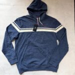 Sweat à capuche NZA New Zealand Auckland Hine Rere homme bleu marine chiné taille 3XL — vue 3