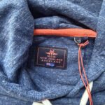 Sweat à capuche NZA New Zealand Auckland Hine Rere homme bleu marine chiné taille 3XL — vue 8