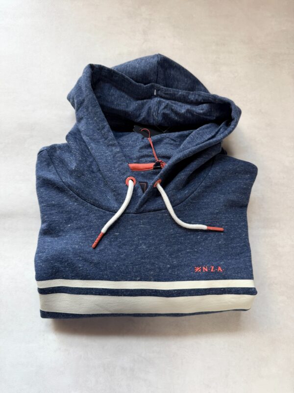 Sweat à capuche NZA New Zealand Auckland Hine Rere homme bleu marine chiné taille 3XL — vue 12