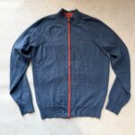 Gilet zippé NZA New Zealand Auckland Oakley homme bleu pétrole taille M — vue 3