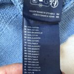 Gilet zippé en maille NZA New Zealand Auckland homme bleu chiné taille L — vue 8