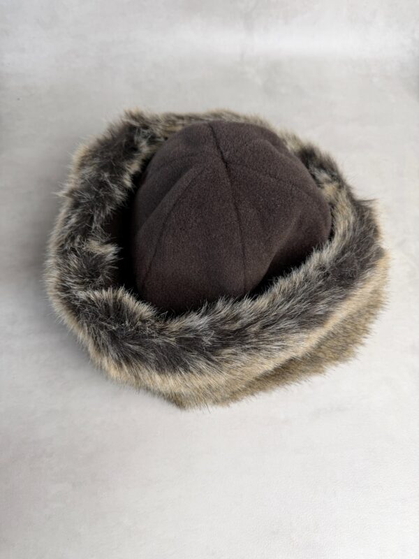 Chapka Blanc Bonnet unisexe marron — vue 2