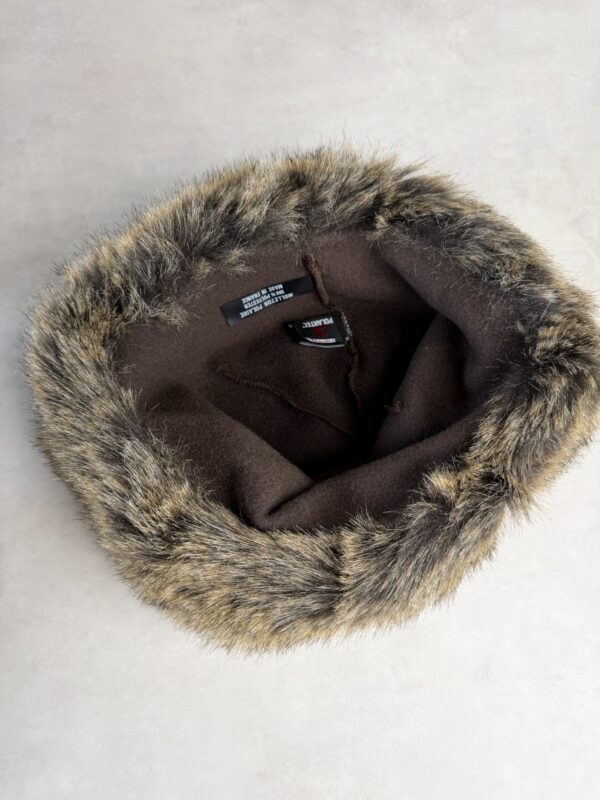 Chapka Blanc Bonnet unisexe marron — vue 3