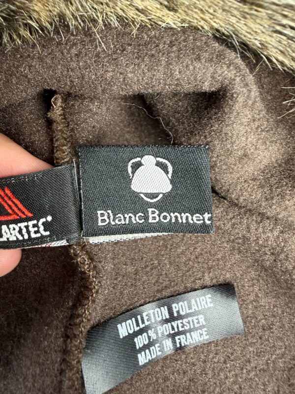 Chapka Blanc Bonnet unisexe marron — vue 5