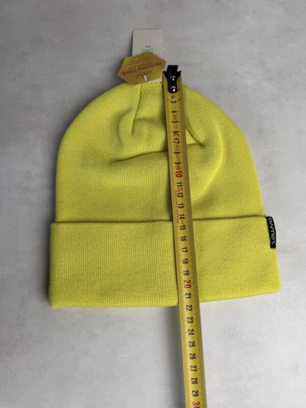 Bonnet à revers Zowya jaune citron — vue 4