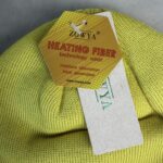 Bonnet à revers Zowya jaune citron — vue 5