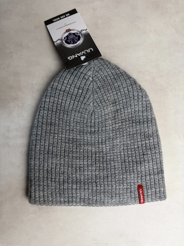 Bonnet enfant Ulvang Rav Jr Hat gris chiné taille 53 — vue 2